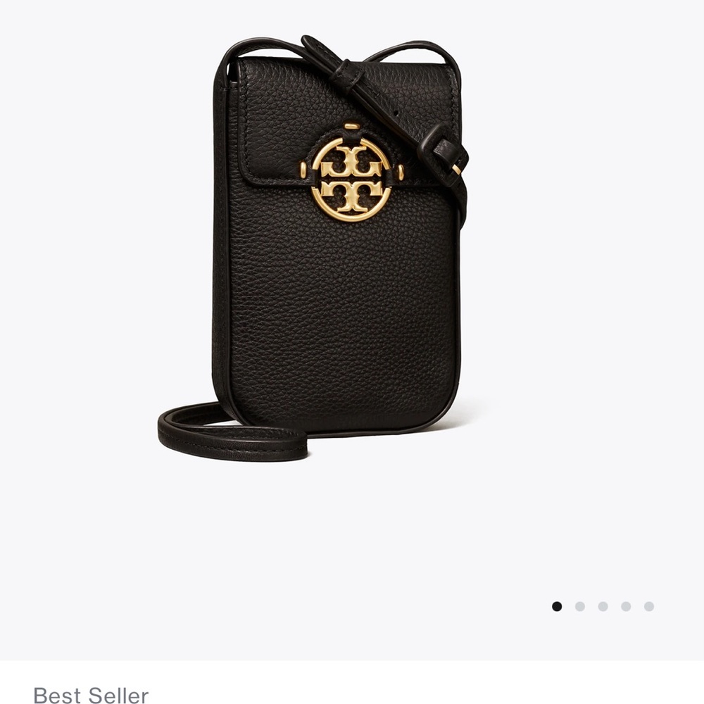 Tory Burch Miller Phone Cross body Black